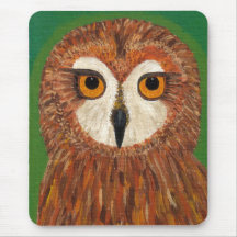 Kurze ohrige Eule Mousepad