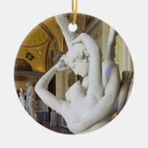 Kuss des Amors und der Psyche, durch Antonio Canov Weihnachtsbaum Ornament