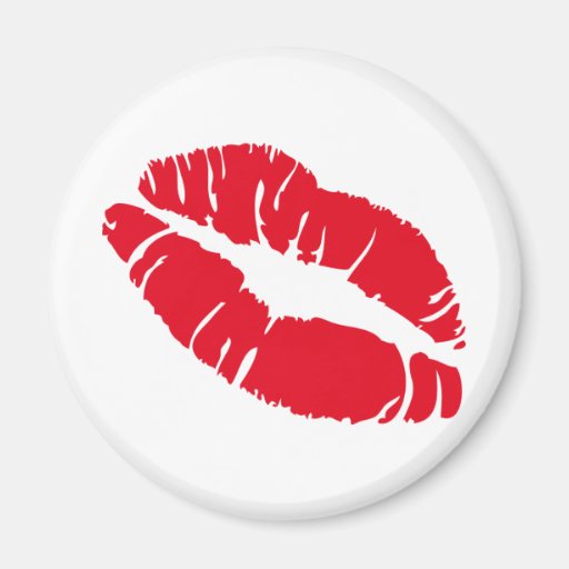 Kuss-Lippenstift Magnete