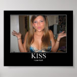 Kuss Plakatdruck