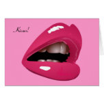 Kuss-Valentinstag-Karten-Rot-Lippen