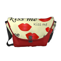 Küssen Sie mich Bote-Tasche Kuriertasche