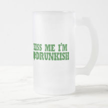 Küssen Sie mich, den ich Drunkish bin Kaffeetasse
