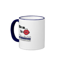 Küssen Sie mich, den ich finnisch bin Kaffeetasse