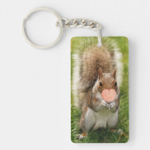 Küssen Sie mich Eichhörnchen-Acryl Keychain Schlüsselanhängern
