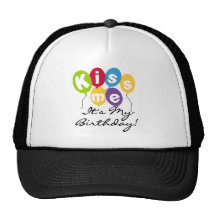 Küssen Sie mich Geburtstag Baseball Caps
