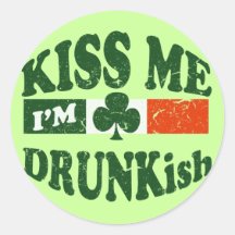 Küssen Sie mich Im Drunkish Sticker