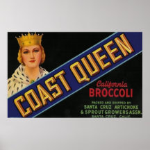Küstenkönigin Plakatdrucke