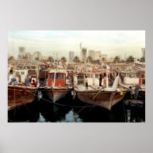 KuwaitDohs Posterdruck