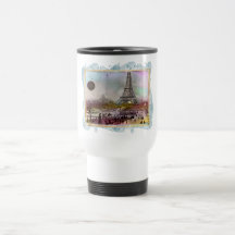 La-Ausflug Eiffel Kaffee Haferl