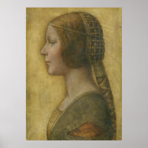 La Bella Principessa Leinwand-Druck Plakatdruck