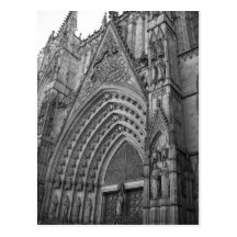 La Catedral Postkarte (Barcelona, Spanien)