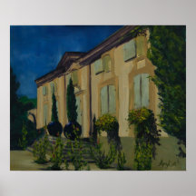La Coste le Château Poster