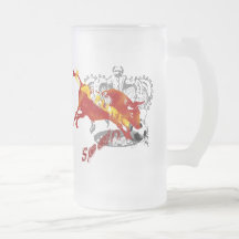 La Furia España Toro Grafikgeschenke und -T-Shirts Tassen