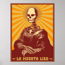 La Muerta Lisa Posterdrucke