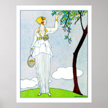 La Saison DES beschneidet Mirabellen-Plakat