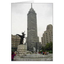 La Torre Latinoamericana desde Bellas Artes Karten