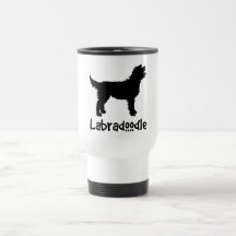 Labradoodle mit coolem Text Kaffeetassen