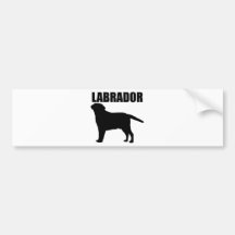 Labrador-Geschenke! Auto Aufkleber