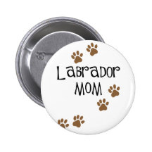 Labrador-Mamma Button