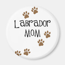 Labrador-Mamma Kühlschrankmagnete