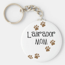 Labrador-Mamma Schlüsselbänder
