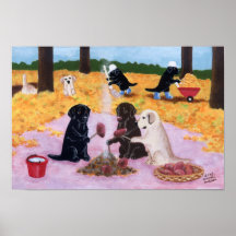 Labrador retriever-Kunst-Druck Plakatdruck