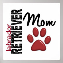 Labrador retriever-Mamma 2 Posterdruck