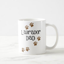 Labrador-Vati-Becher Tassen