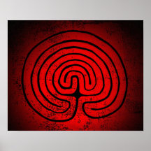 Labyrinth Mystik Plakat