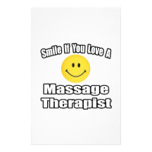 Lächeln wenn Sie Liebe ein Massage-Therapeut Bedrucktes Büropapier