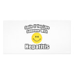 Lächeln wenn Sie Liebe jemand mit Hepatitis Bilder Karten