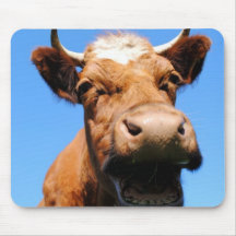 Lachende Kuh Mousepads