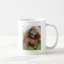 Lachender Orang-Utan Kaffeehaferl