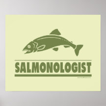 Lachsfischen Posterdrucke