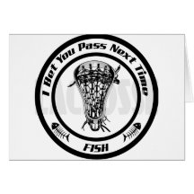 Lacrosse-Durchlauf-Fische Karte