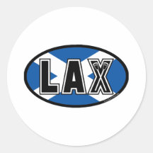 Lacrosse-Flagge Scottland Aufkleber