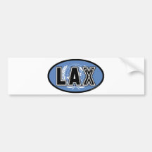 Lacrosse-Flagge UNO-Autoaufkleber