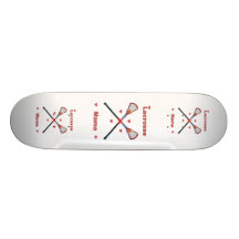 Lacrosse-Mutter Hearts Individuelle Skateboards