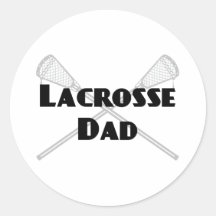 Lacrosse Parents Lacrosse-Vati-Aufkleber