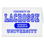 Lacrosse-Universität Grußkarten
