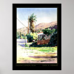 Laguna-Schlucht-Palme - Plakat
