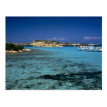 Lagune, Mittelmeerinsel von Sardinien Postkarten