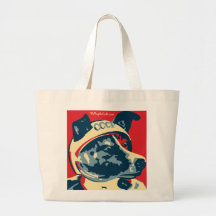 Laika der Raum-Hund - Laika: OHP Tasche