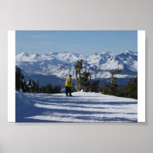 Lake- TahoeSnowboarding Plakate