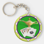 Lampen-Poker-Chip Las Vegas magischer Schlüsselanhänger