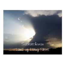 Land der lebenden Himmel-Postkarte