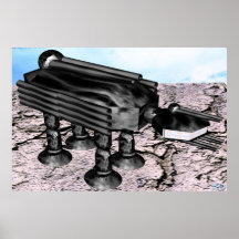 Land-Wanderer Plakatdruck