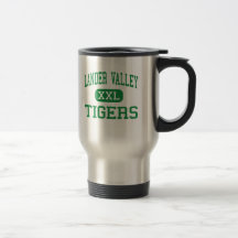 Lander-Tal - Tiger - hoch - Lander Wyoming Kaffeetassen
