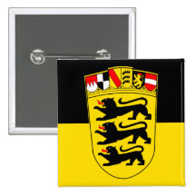 Landesflagge Baden-Württemberg Anstecknadelbutton